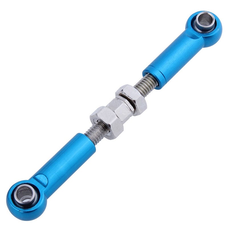 Hobbypark 6PCS Adjustable Aluminum Steering Linkage Servo Link Pull Rod Turnbuckle A959-03 Metal for WLtoys A959 A969 A979 1/18th RC Car Upgrade Parts - Image 3